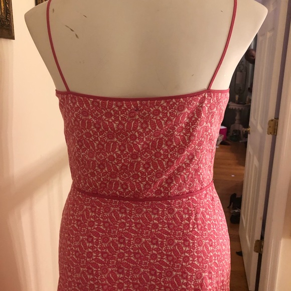 A line sundress in pink and white - Picture 3 of 4